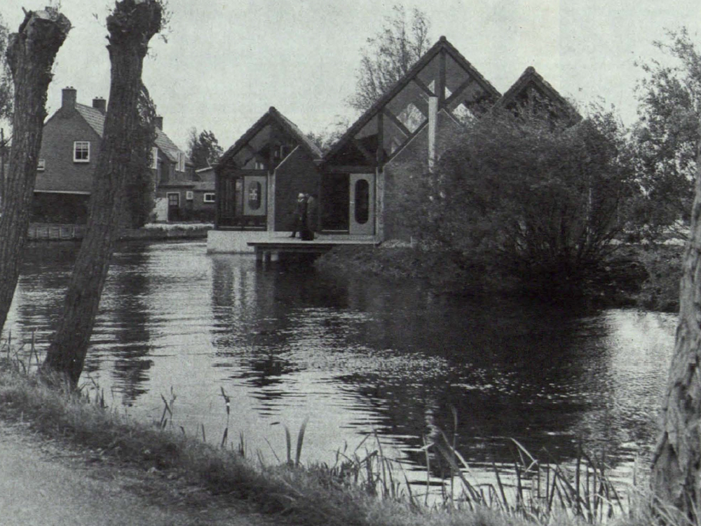 Dorf-Gemeindehaus in Vlist/Holland
