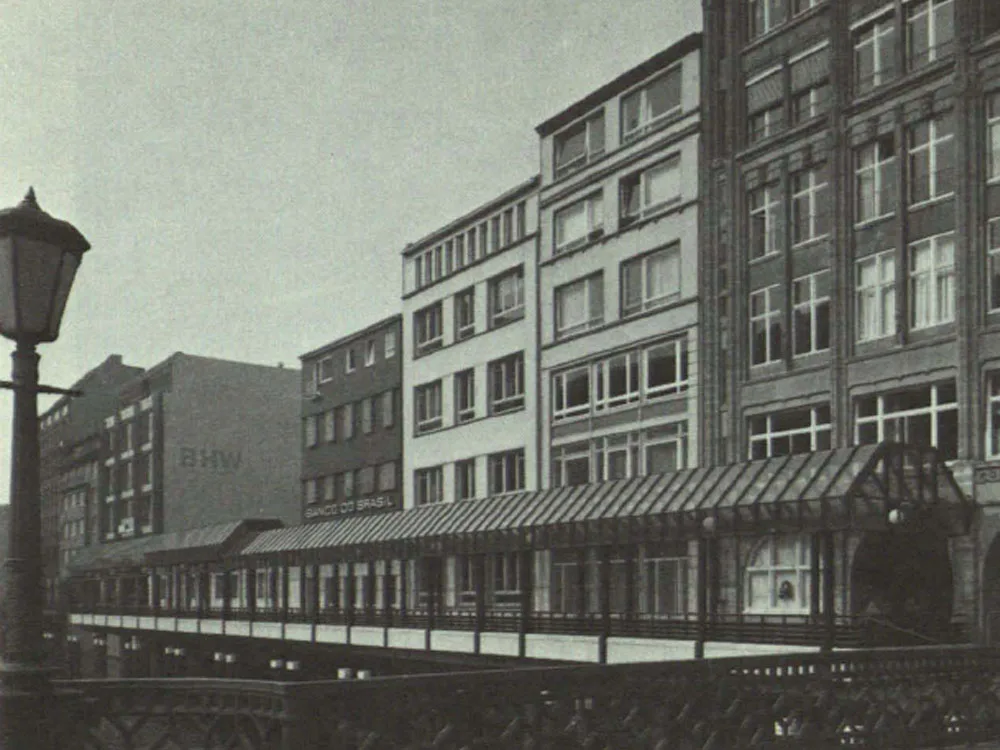 Alsterarkaden in Hamburg