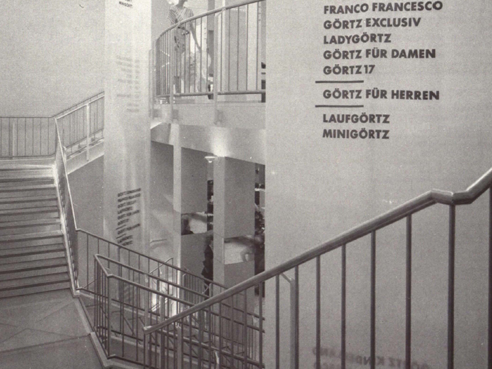 Umbau eines Schuhhauses in Hamburg