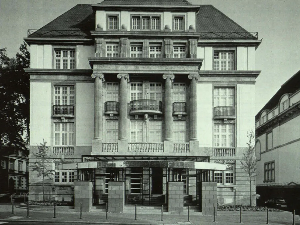 Eingangsraum zum Deutschen Filmmuseum - Deutsches Institut für Filmkunde