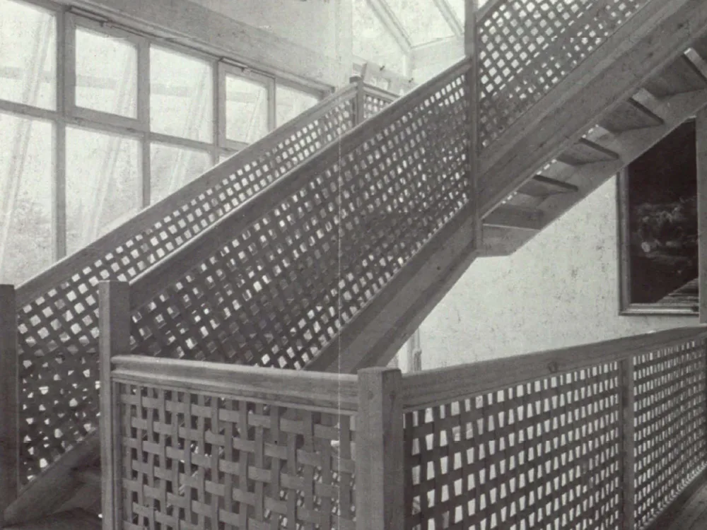 Treppe in einem Wohnhaus in München