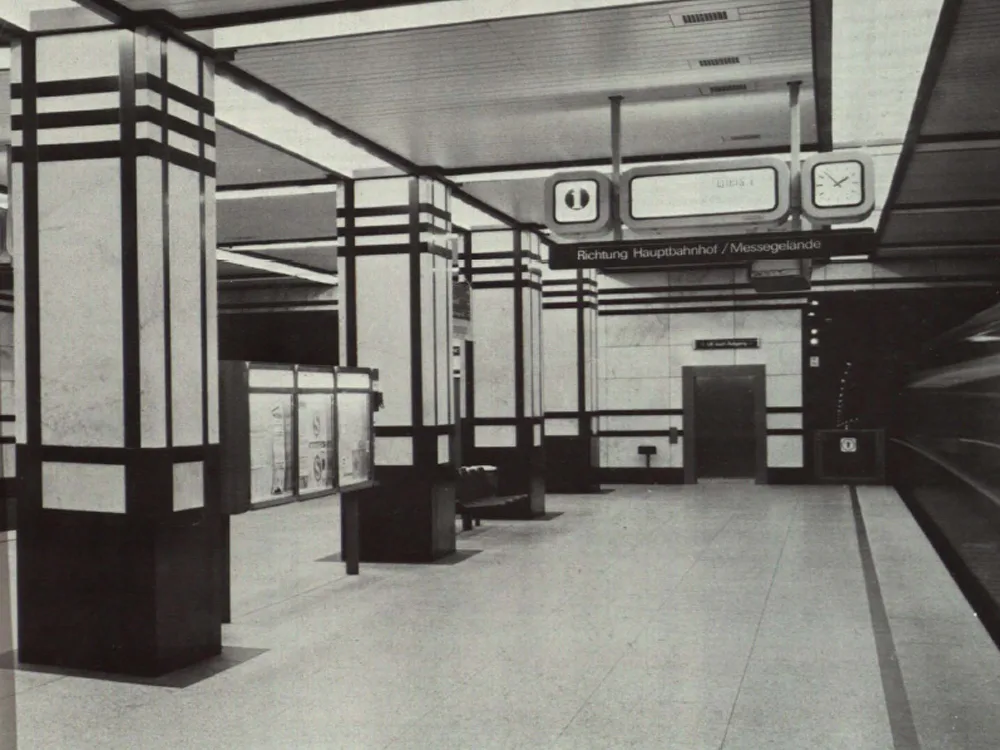 Untergrundbahnhof Prinzregentenplatz München
