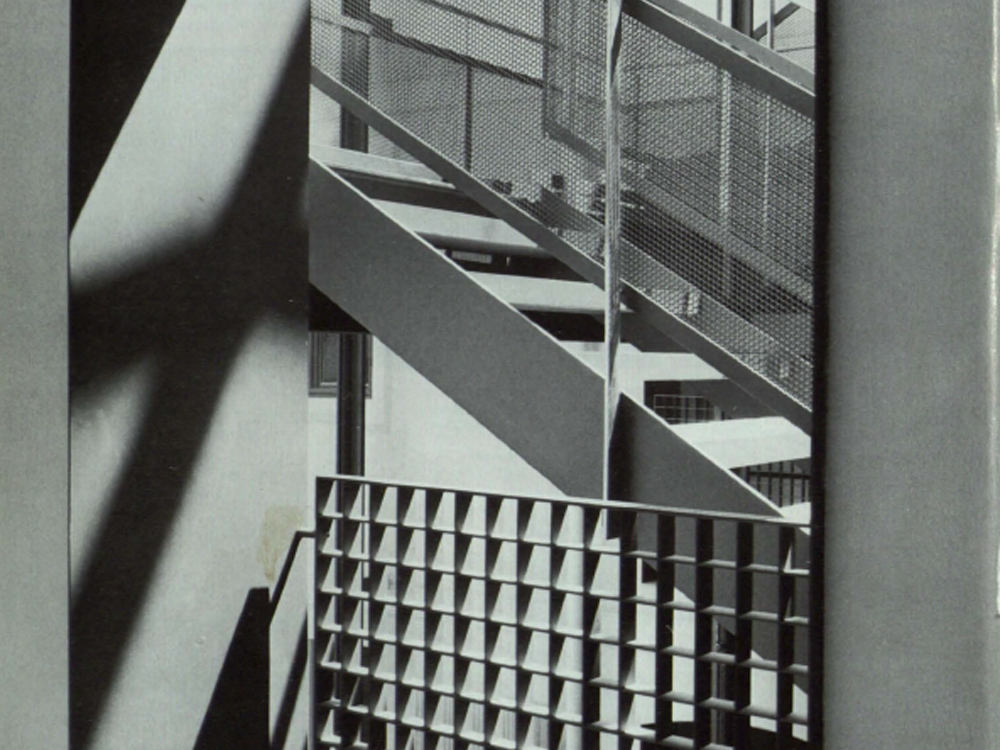 Treppe im ehemaligen Waisenhaus in Eichstätt