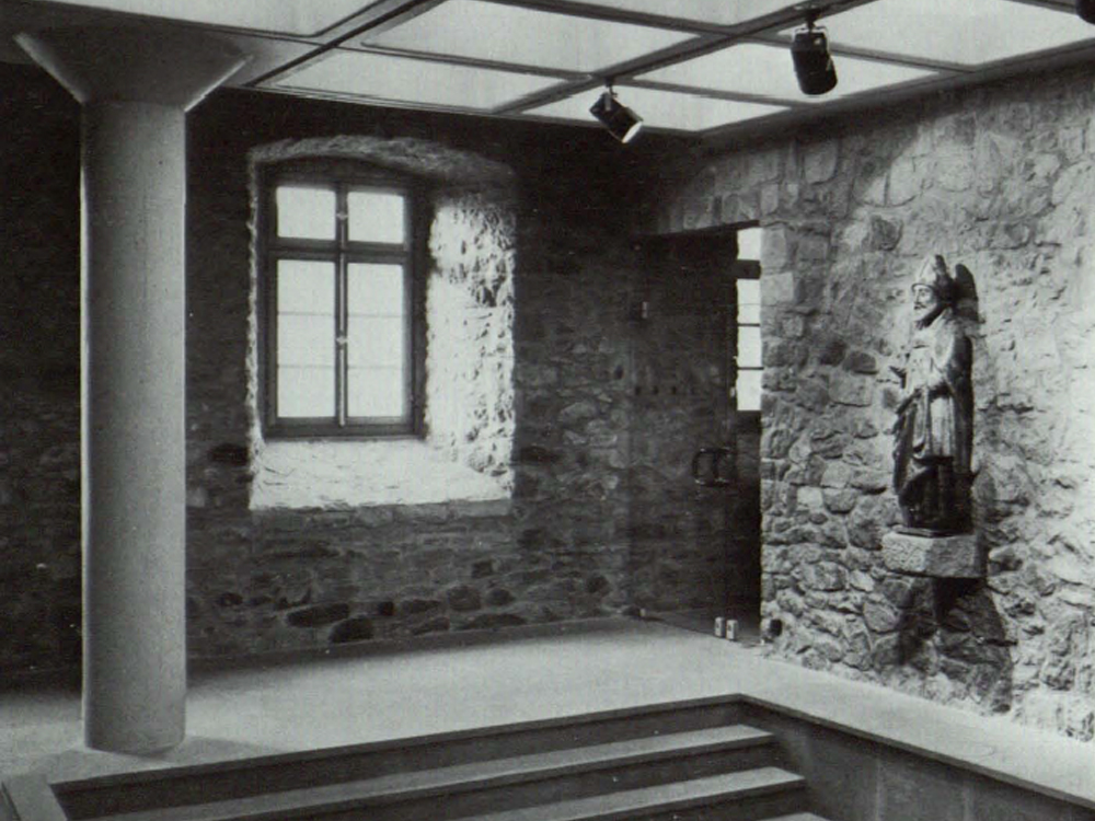 Wiederaufbau der Zehntscheune Burg Lichtenberg