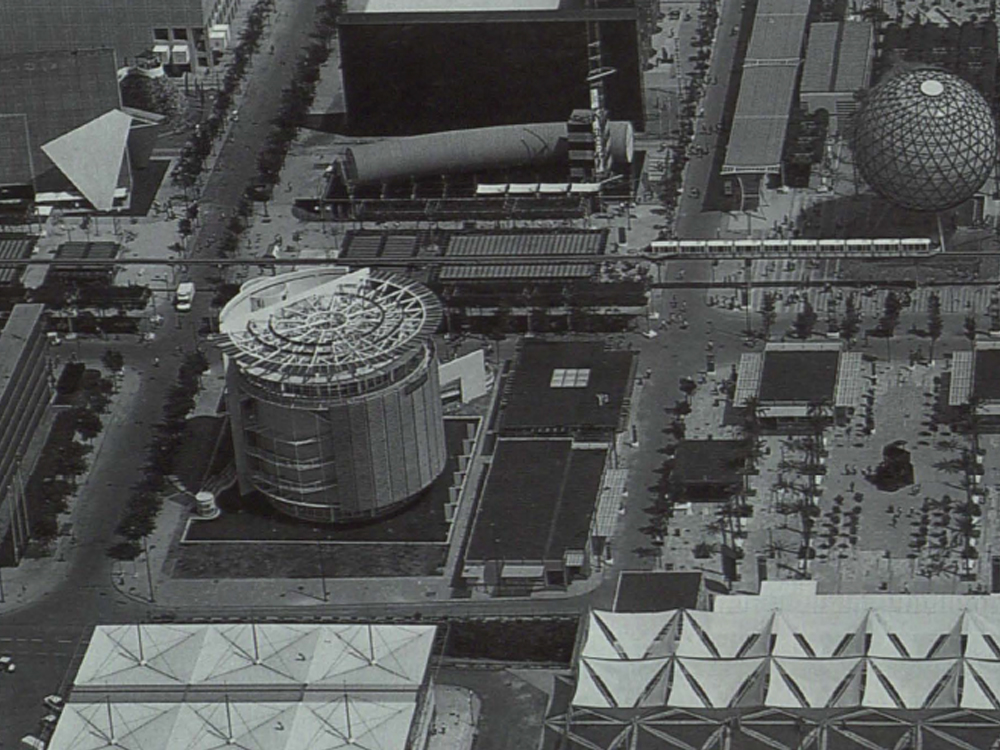 Ausstellungs-Pavillon in Sevilla