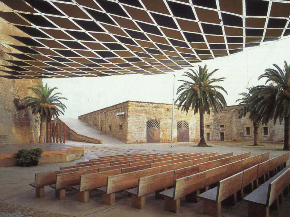 Sonnensegel in Palma de Mallora