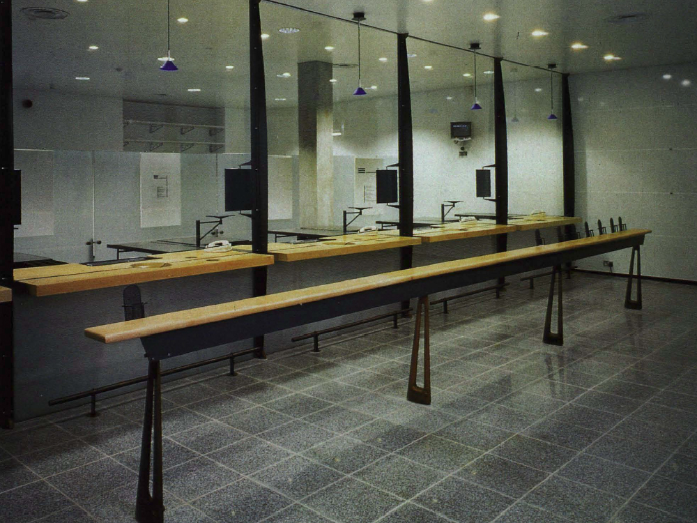 Ticketschalter am Bahnhof von Gloucester