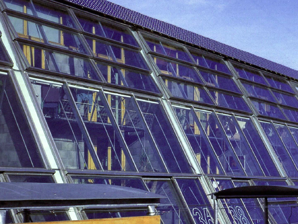 Wohnbebauung in Zollikofen, Schweiz