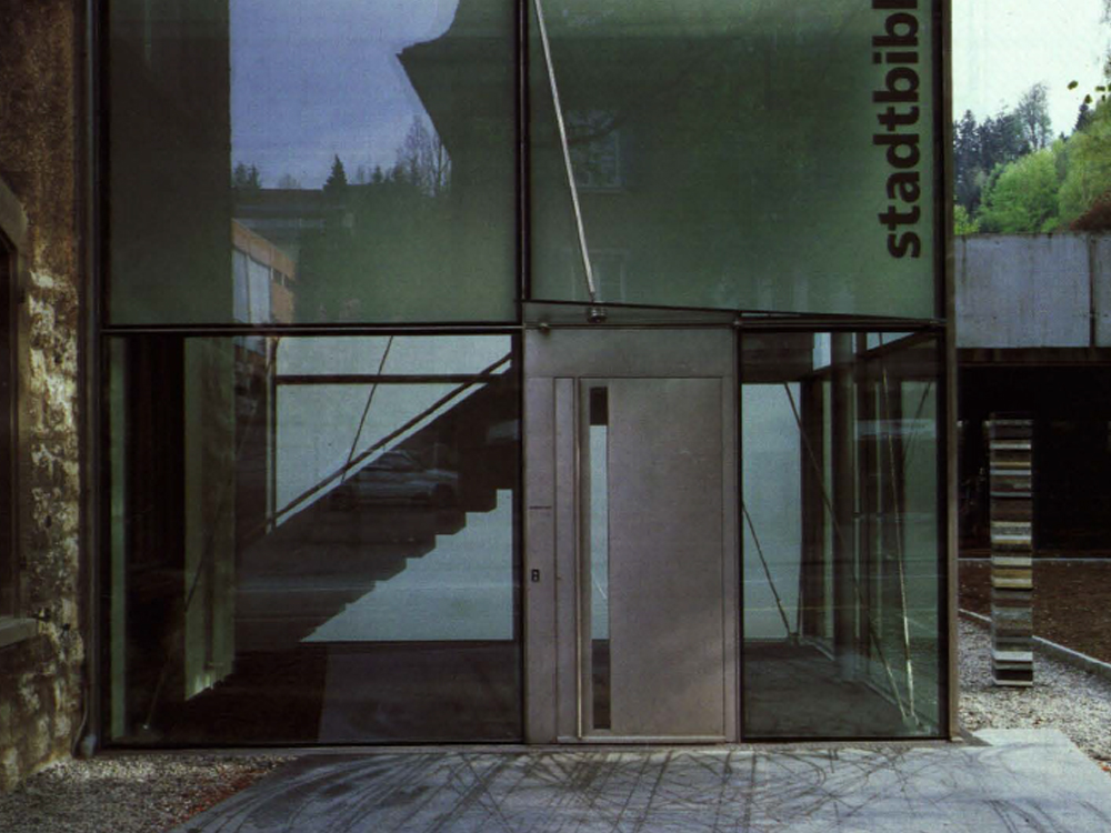 Bibliothek in Baden, Schweiz