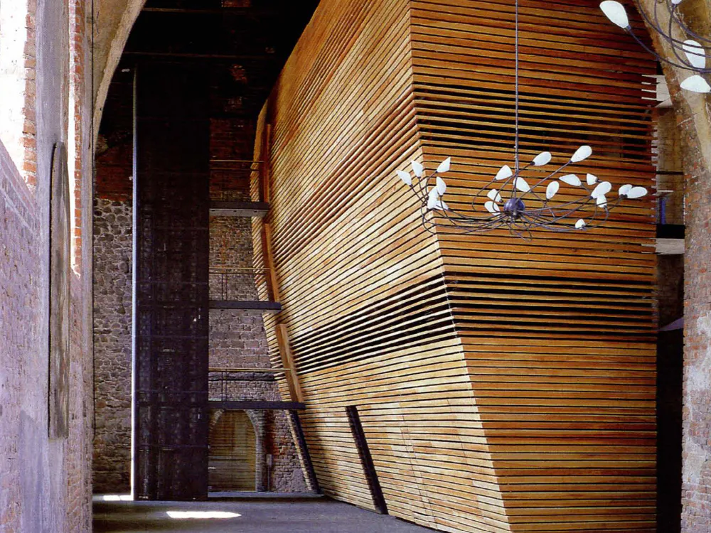 Einbau St. Marien Kirche in Müncheberg