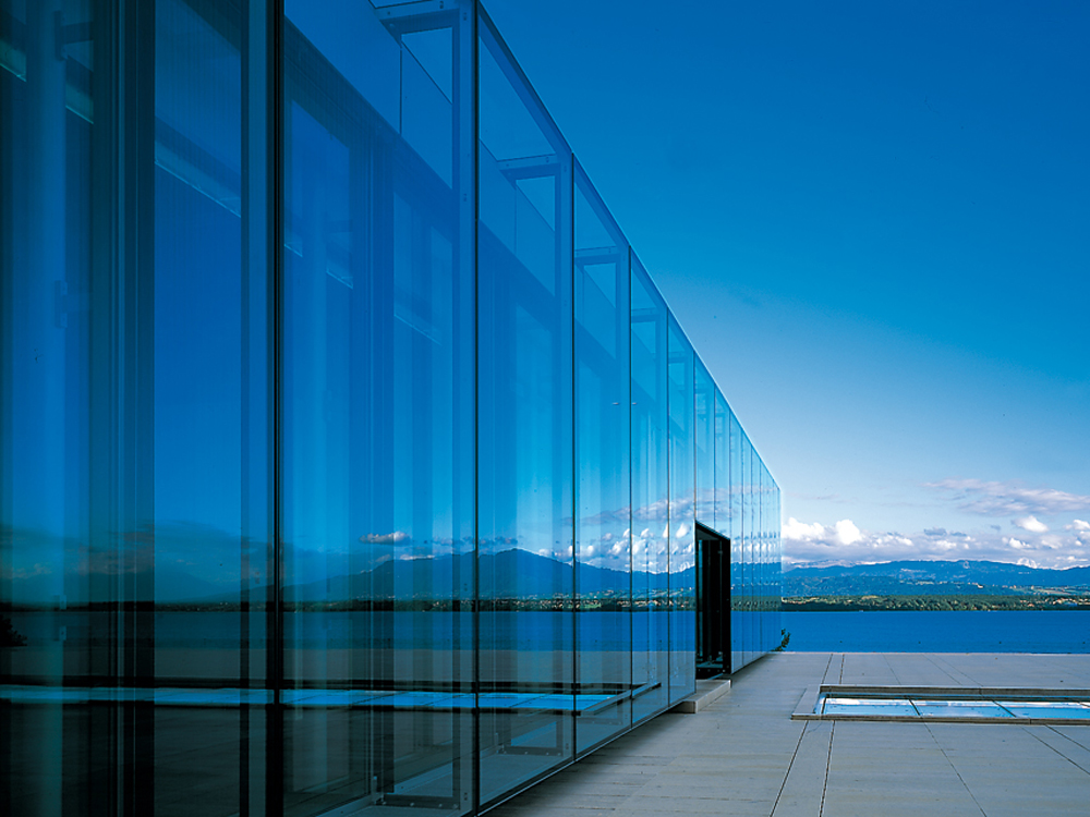 Verwaltungsgebäude in Nyon, Schweiz