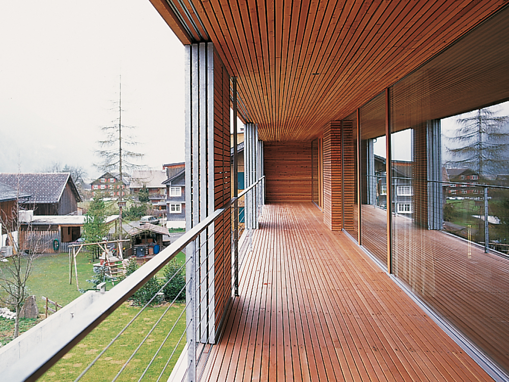 Wohnhaus in Bizau, Österreich