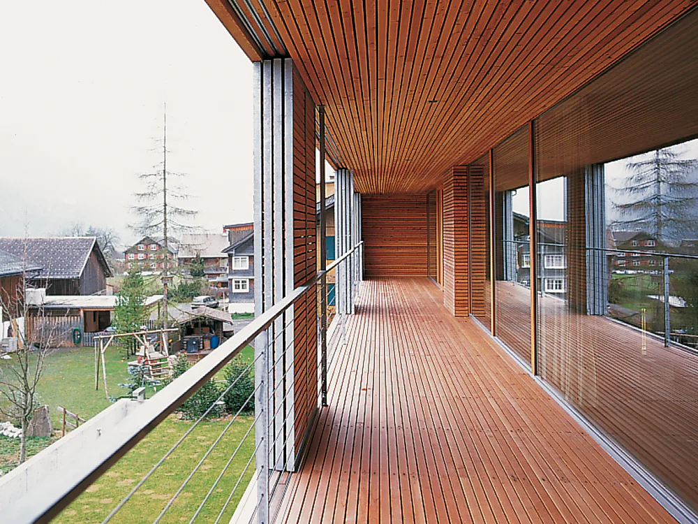 Wohnhaus in Bizau, Österreich