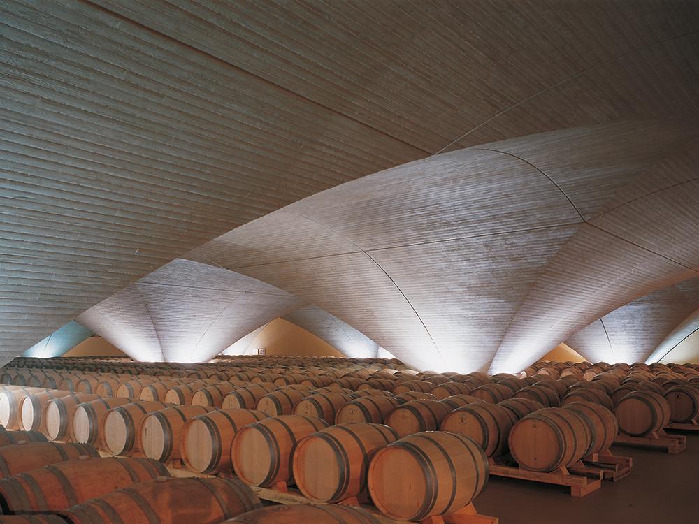 Weinkellerei in Otazu
