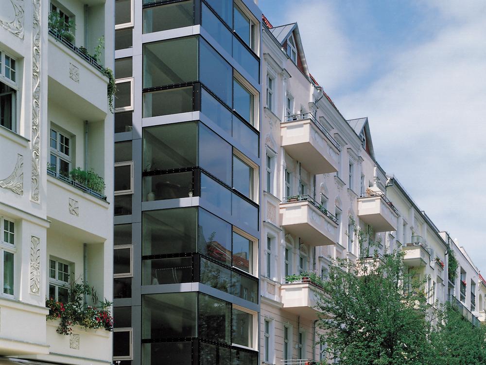 Baulücke in Berlin