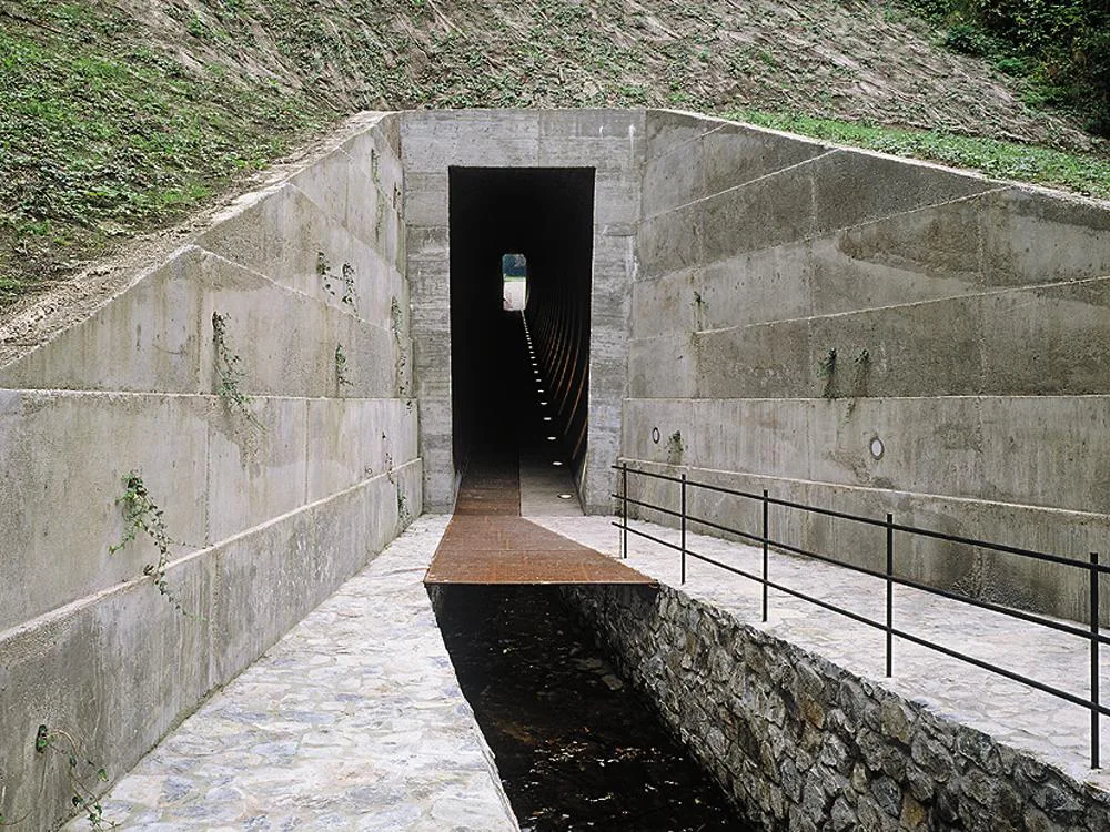 Fußgängertunnel in Prag