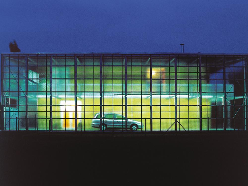 Technik: Gebäude in Stahl-Leichtbauweise
