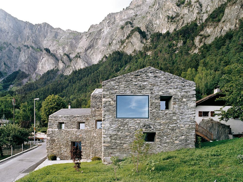 Umbau eines Wohnhauses in Chamoson