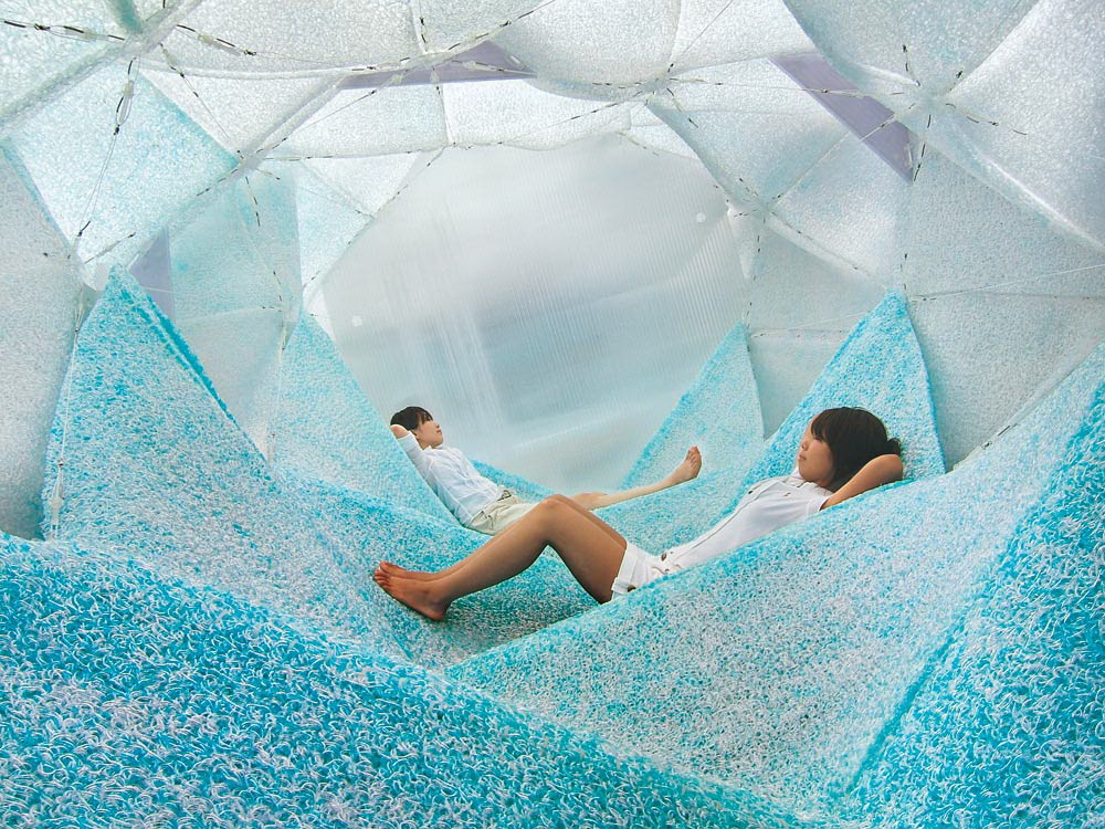 Raumobjekt »Aqua-Scape« in Japan