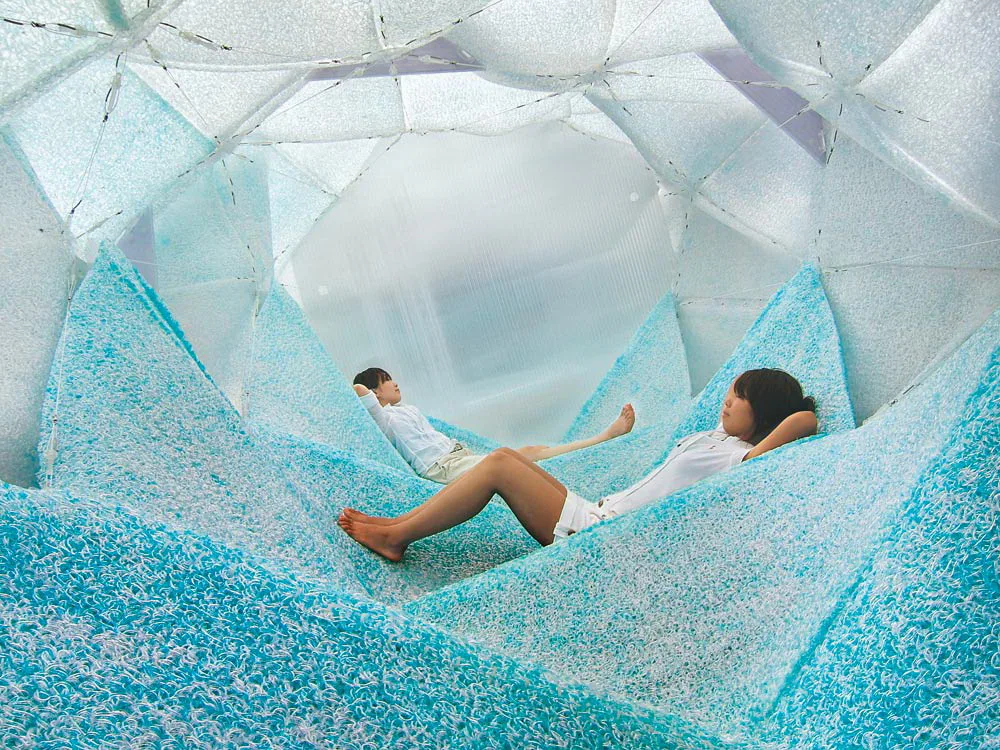 Raumobjekt »Aqua-Scape« in Japan