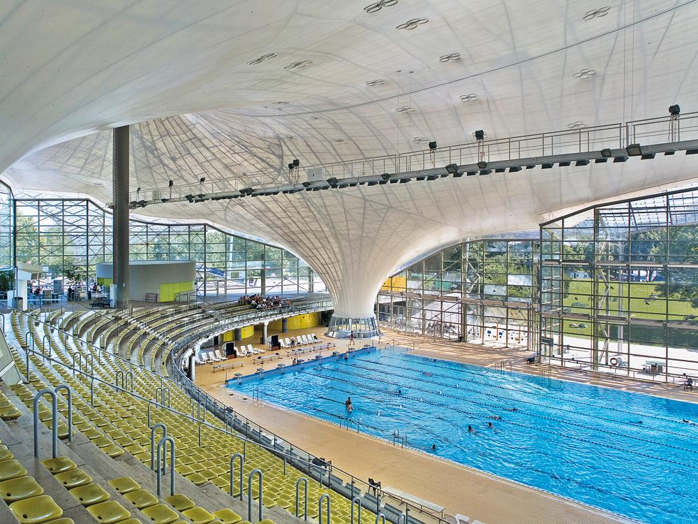 Technology: Renewal of the Suspended Ceiling at the Olympic Swimming Facility in Munich