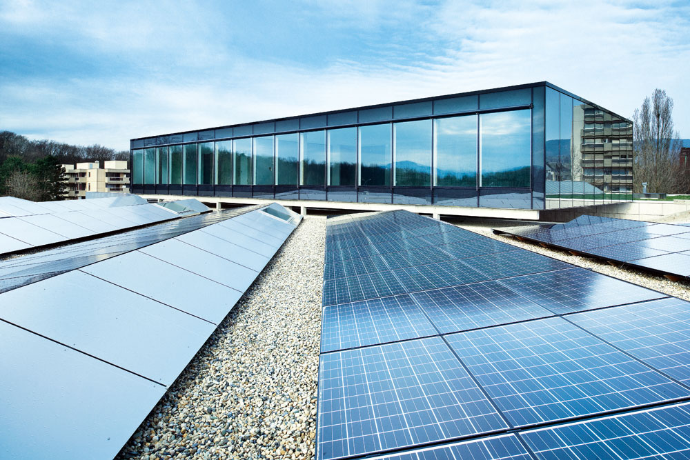 Think Tank: Ansicht von Osten