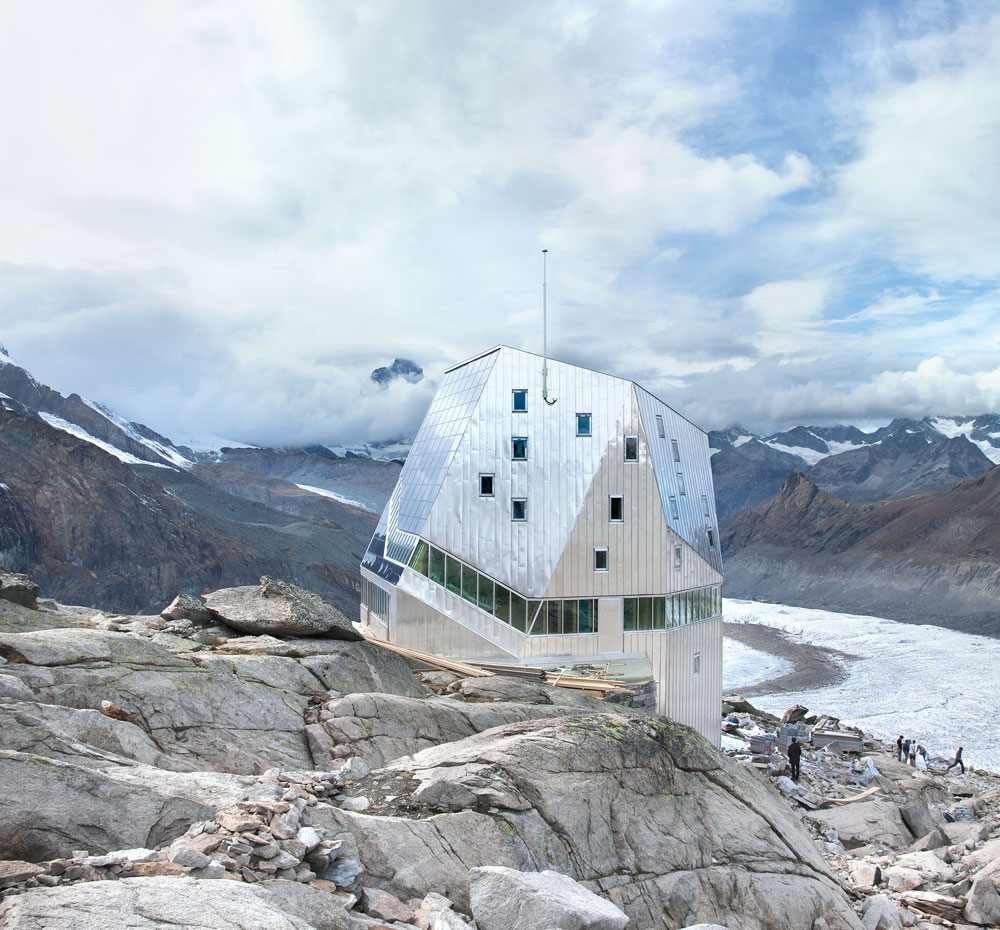 Südostansicht Richtung Matterhorn