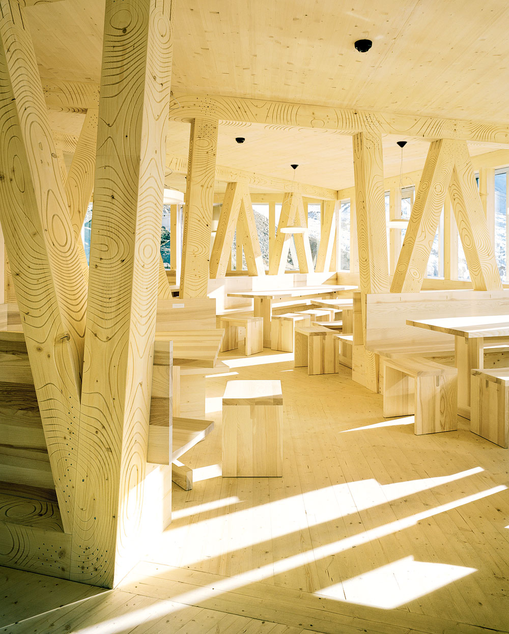 Speisesaal im Erdgeschoss