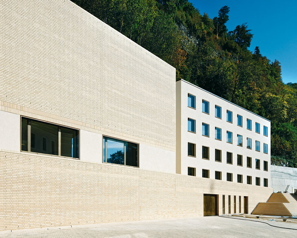 Ansicht aus Richtung Landtag