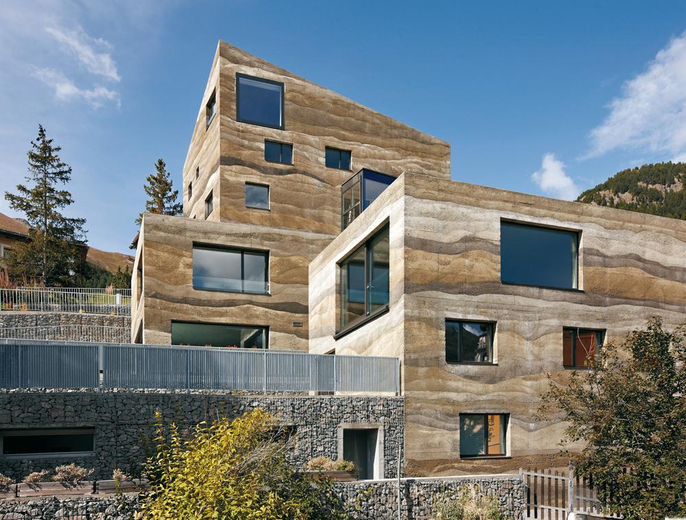 Wohnhaus, Samedan, 2007;  Architekten: Mierta und Kurt Lazzarini
