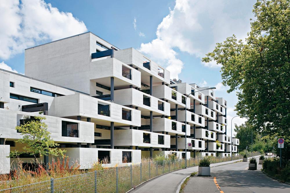 Mehrfamilienhaus, Zürich, 2006; Architekten: Gmür & Steib