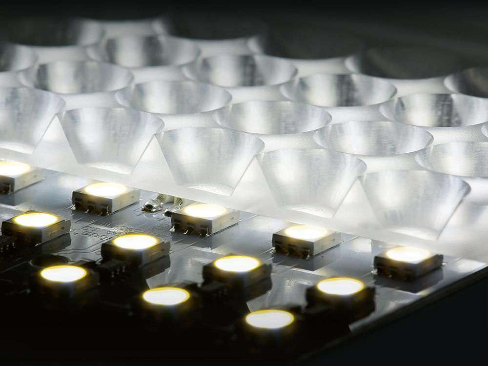 LED-Modul mit Diffusor aus Acrylglas