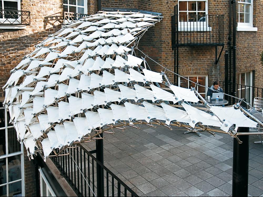 Membrandach der Architectural Association in London
