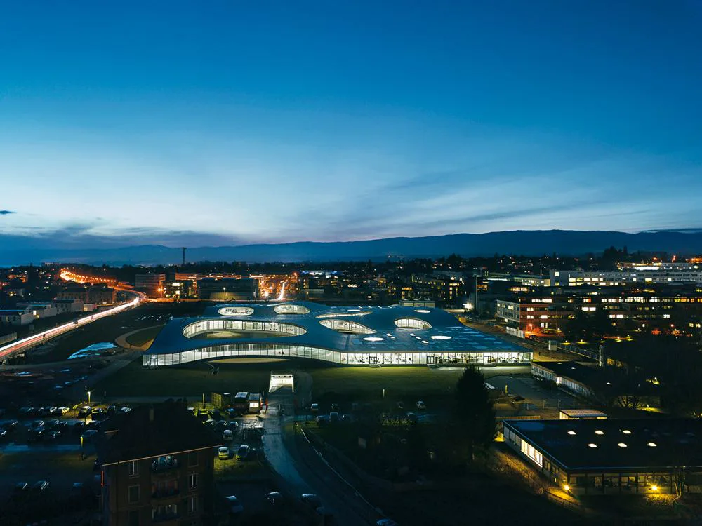 Rolex Learning Center in Lausanne