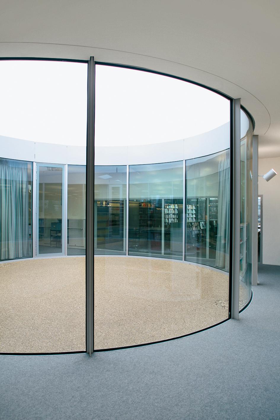 Nordostecke: Bürobereich