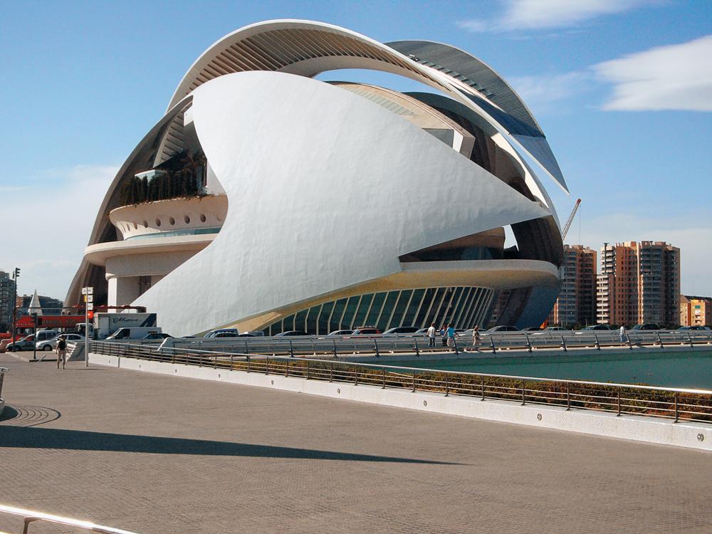 Opernhaus in Valencia, Spanien, 2004