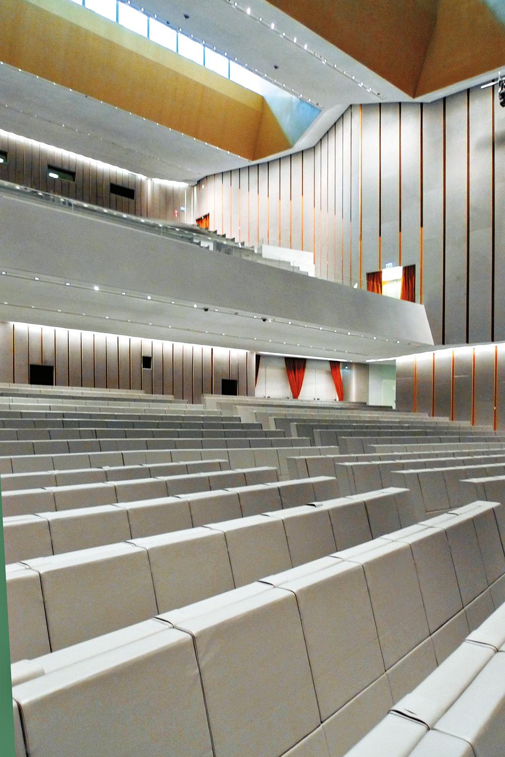 das fertige Gebäude