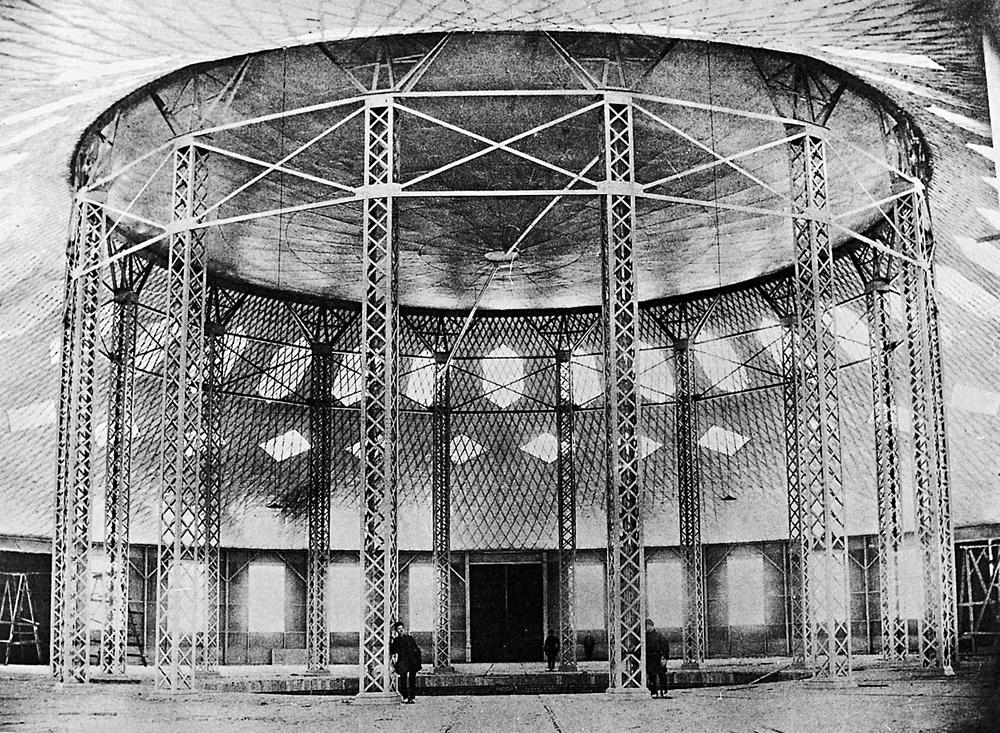 Rotunde für die AllRussische Ausstellung in Nižnij Novgorod 1896