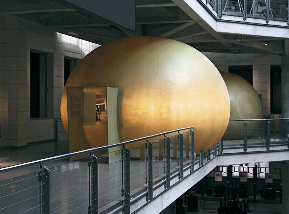 GFK-Schalentragwerk, Fünf Blasen, Wien Architekten: arge Gillmann Schnegg  Tragwerksplanung: Swissfiber