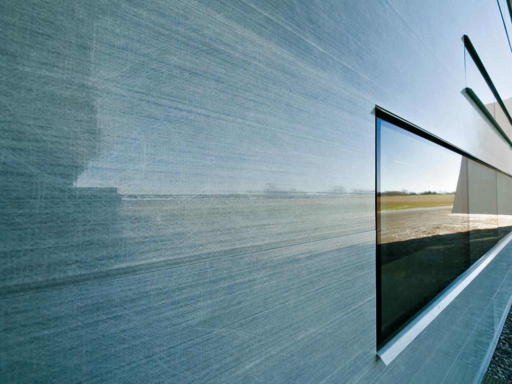 GFK-Gebäudehülle, Verwaltungs- und Produktionsgebäude Fiberline, Middelfart/DK Architekten: KHR Arkitekter Tragwerksplaner: Strunge & Hartvigsen