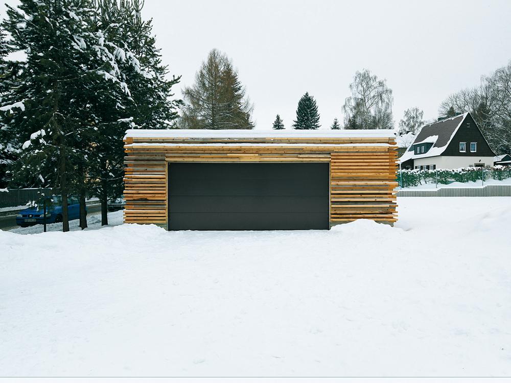 Doppelgarage in Marienberg