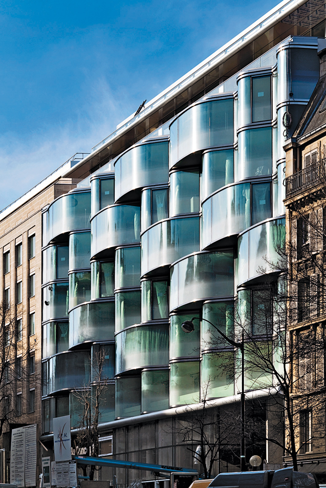 Hotel Wagram in Paris, 2009
Architekten: Atelier Christian de Portzamparc