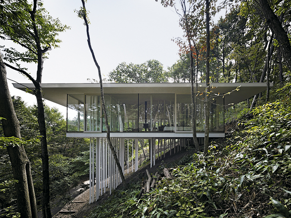Square House in Nagano