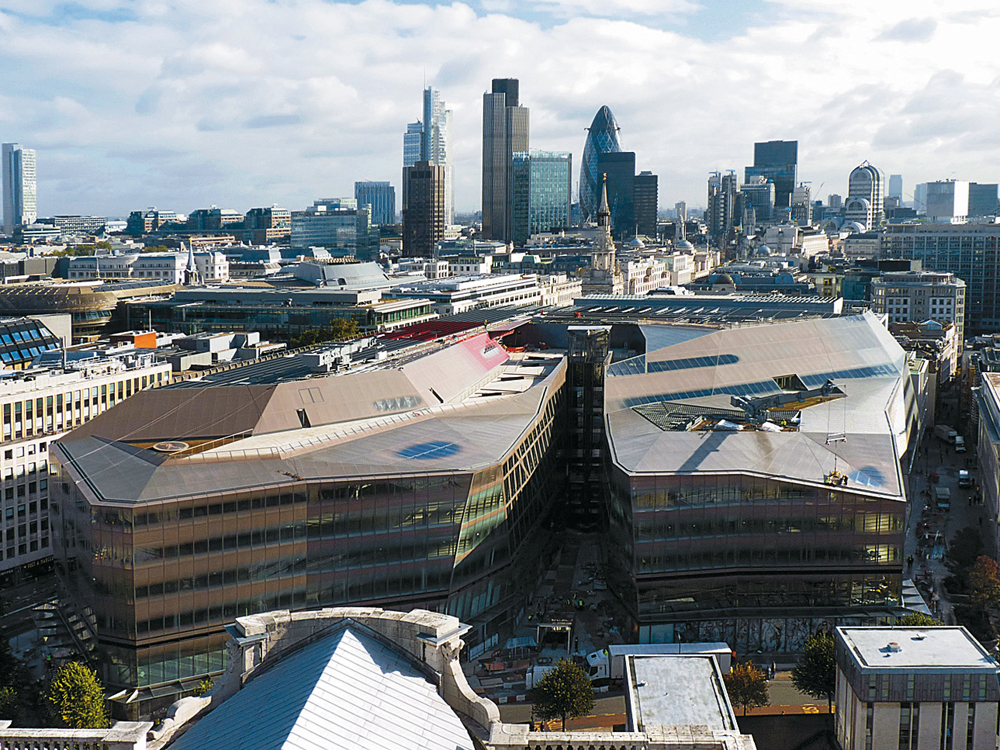 Geschäftszentrum in London