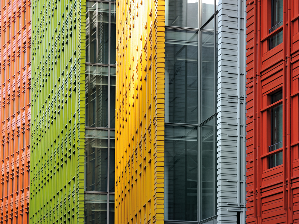 Wohn und Geschäftszentrum St. Giles in London, 2011
Architekten: Renzo Piano Building Workshop