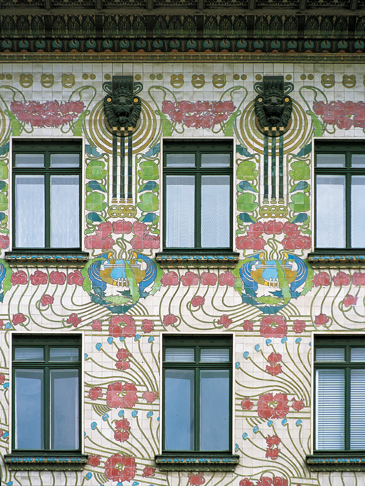 »MajolikaHaus«, Linke Wienzeile in Wien, 1899
Architekt: Otto Wagner