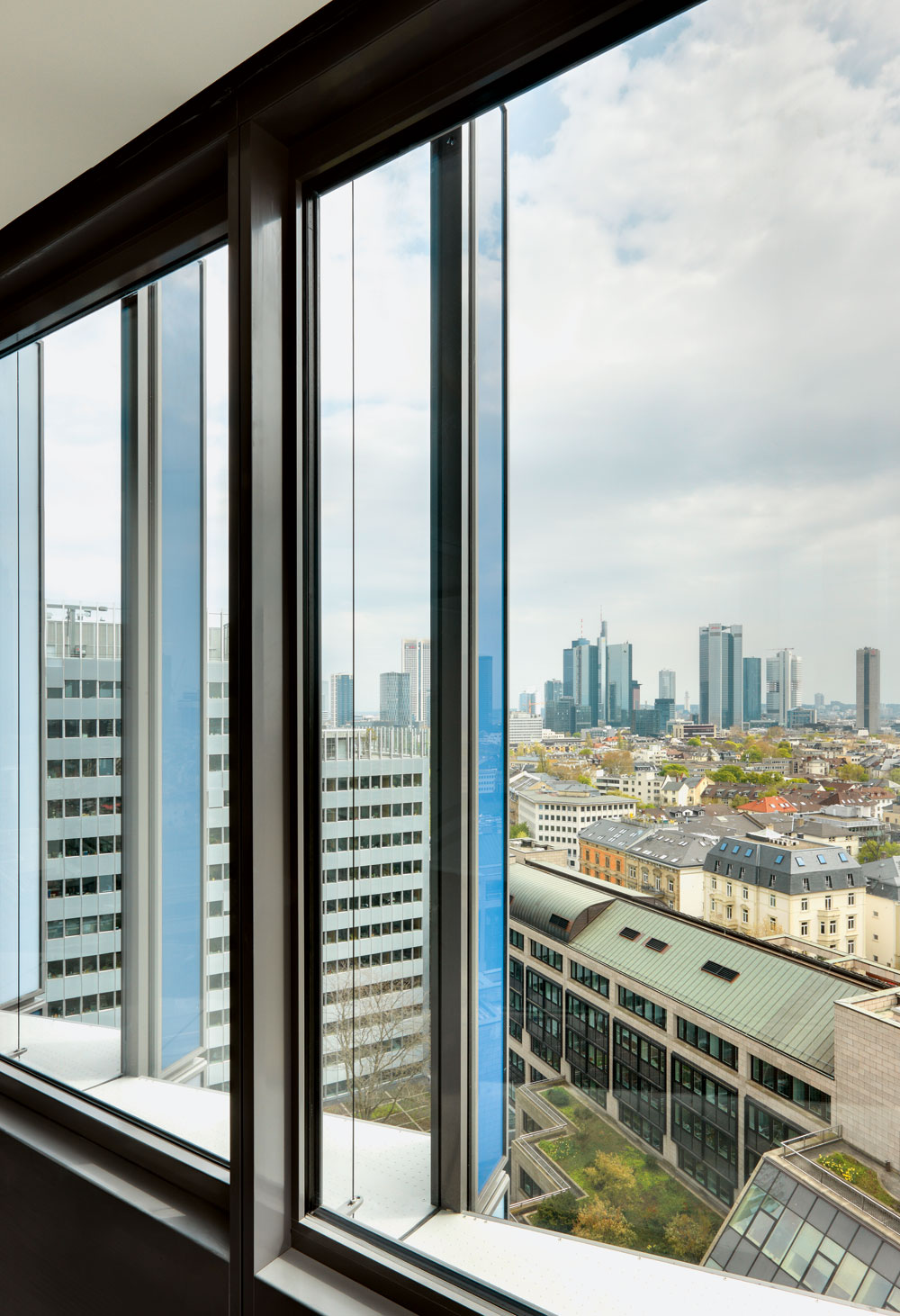 Blick aus einem Büroraum