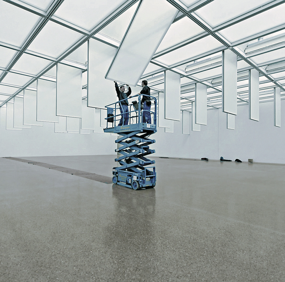 Licht-Akustik-Membrandecke im Museum Folkwang in Essen
