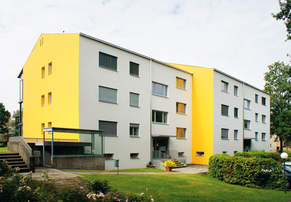 Nordost-Ansicht nach der Sanierung