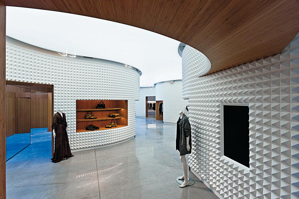 Phillip Lim Flagship Store in Los Angeles, 2007–08
Architekten: Leong Leong Architecture in Zusammenarbeit mit Para-Project & Office Giancarlo Valle